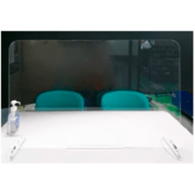 飛沫防止パーティション 透明タイプ (印刷無し)-株式会社アスタム