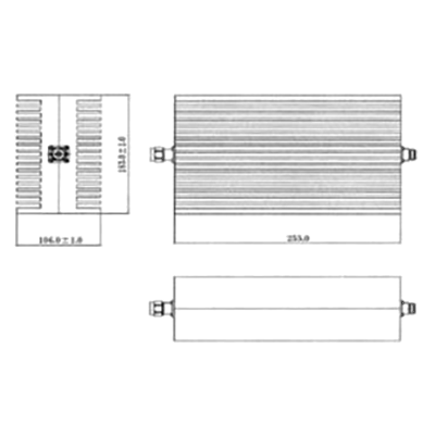 大電力固定減衰器 300W-αTM－ウェーブ