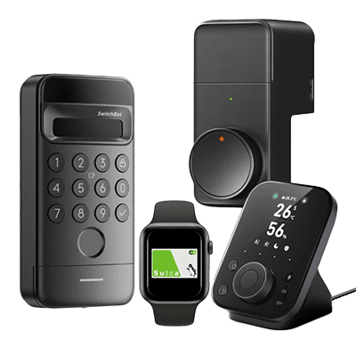 セキュリティロボット 遠隔操作ドアロックProセット-SWITCHBOT株式会社