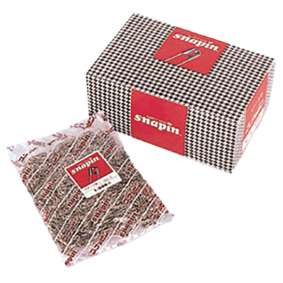 クリーニング資材 安全ピン1号 (1袋1,000本入×5)-株式会社共生社