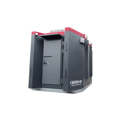 CRISIS-01 地上設置型 防災核シェルター 標準タイプ-直エンジニアリング株式会社