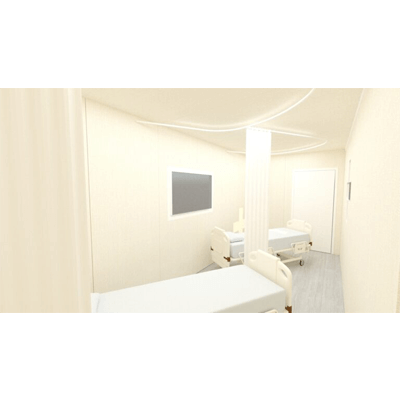 発熱外来・PCR検査室・病床・待機ステーションに、陰圧設備内蔵の医療用コンテナ モバイルクリニック ウェイティングシェルター-FOREMOST株式会社