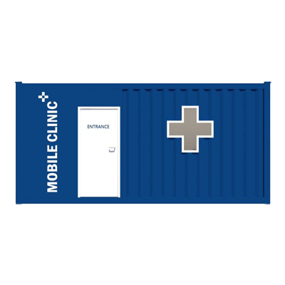 発熱外来・PCR検査室・病床・待機ステーションに、陰圧設備内蔵の医療用コンテナ モバイルクリニック プラス-FOREMOST株式会社