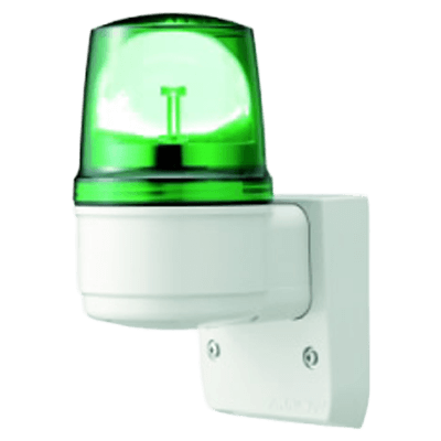 光と音声で危険を回避 コーションライト"安全くん" 回転灯シリーズ 小型パワーLED回転灯-株式会社熊井製作所