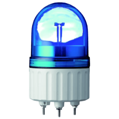 光と音声で危険を回避 コーションライト"安全くん" 回転灯シリーズ 超小型パワーLED回転灯-株式会社熊井製作所