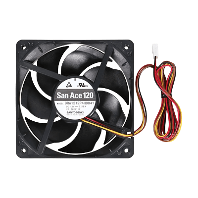 2ボールベアリング採用 120mm/3,200rpm ケースファン SF12-PWM-株式会社オウルテック