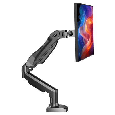 モニターアーム シングルガススプリング式 13～32インチ対応 HNSS31B-株式会社オウルテック