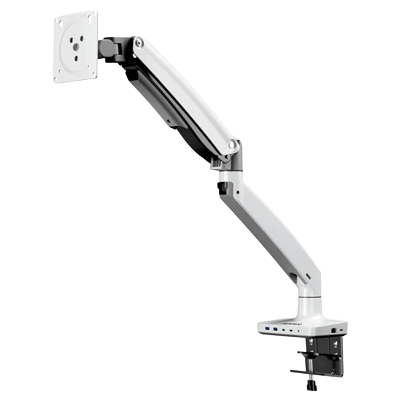 モニターアーム シングルドッキングステーションベース付き 13～34インチ対応 HNSS35W-株式会社オウルテック