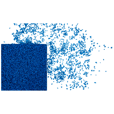 単色ゴムチップ ダークブルー-株式会社東源物産