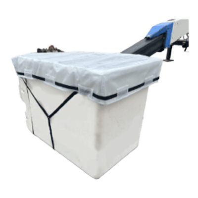 タフで壊れにくい 高所作業車用バケットカバー-清水勧業株式会社