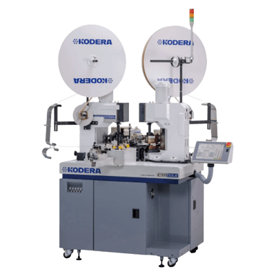 全自動端子圧着機 片端防水シール挿入ユニットを搭載 全自動両端圧着機 C555SSA-株式会社ウルズ