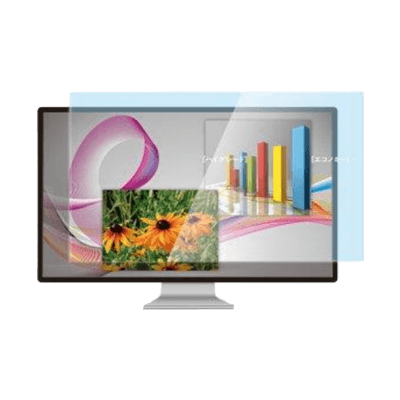 眼精疲労軽減フィルター スリムベゼル用ハイグレード50% (両面コーティング) DESK-CS-光興業株式会社