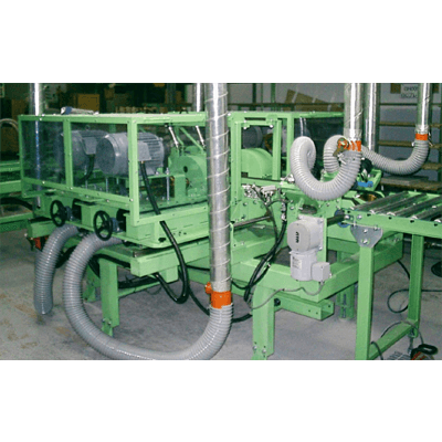 一般産業機械 専用機 タイル側面研削機 4頭式乾式研削装置-株式会社文晶堂