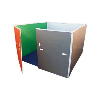 避難所用グッズ どこでもパーテーション-株式会社エス・テイ・ケイ