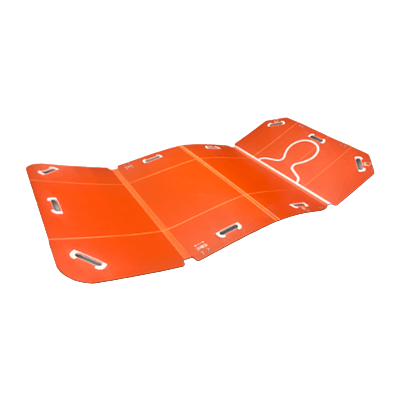 避難所用グッズ あんぜんタンカ (プラスチックタイプ)-株式会社エス・テイ・ケイ