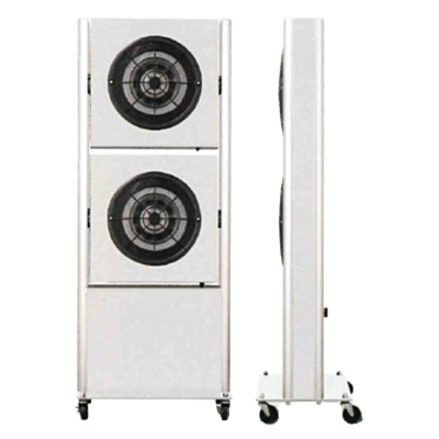 空気清浄機 HEPAフィルター付パーテーション型 pure suction 2ウェイタイプ AKM-IIA-50W-株式会社エス・テイ・ケイ