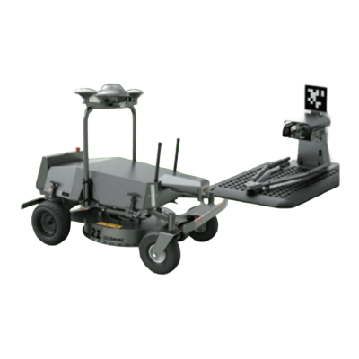 公園、球場、庭などの用途向けに設計さてれた完全自律型の電動ロボット芝刈り機 自動式草刈り機 FJD RM12-信濃電材株式会社