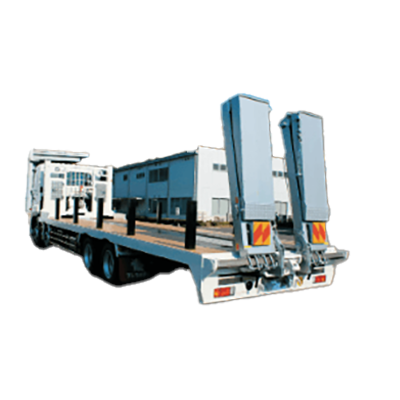 歩み板 ダンプローダー・クレーン付スチールデッキ 自動歩み ハサミ式-フジタ自動車工業株式会社