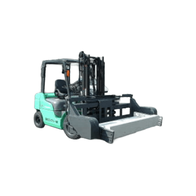 フォークリフト用特定業界向けアタッチメント コンクリート2次製品 反転クランプ-山川エンジニアリング株式会社