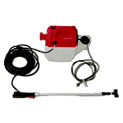 エスカレーター ステップ清掃機材 噴霧器-株式会社善管