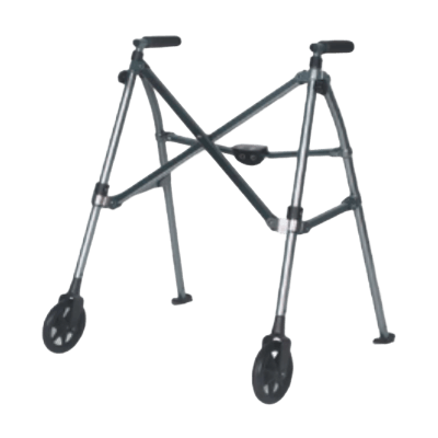 Nice Way Walker クロスバー方式 折畳軽量 キャスター付き歩行器-株式会社フェニックス商事