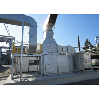 環境関連装置 VOC処理装置 直接燃焼式脱臭装置 KPDシリーズ-株式会社ヒートエナジーテック