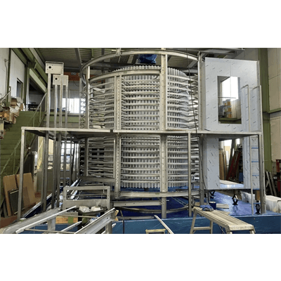 スパイラル急速凍結設備・トンネル式急速凍結設備-株式会社高岡冷機