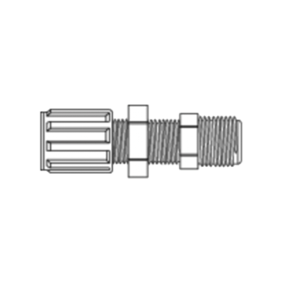 フレア継手と NPT おねじ付き パネル取付けアダプタ FCPM FlareStar-ゲミュージャパン株式会社