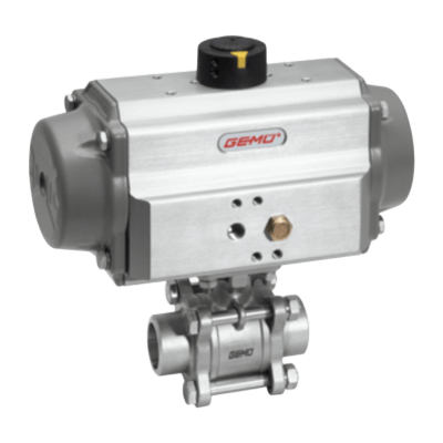 空気操作式 2/2-way ボールバルブ B42-ゲミュージャパン株式会社