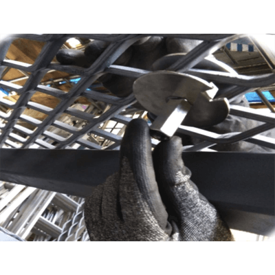 エクスパンドメタル・有孔鋼板専用吊材 EXMハンガー-株式会社ジー・システム