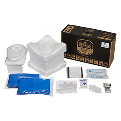 自助期間を生き残るための簡易トイレセット BENKING COMPACT-株式会社C-SOS