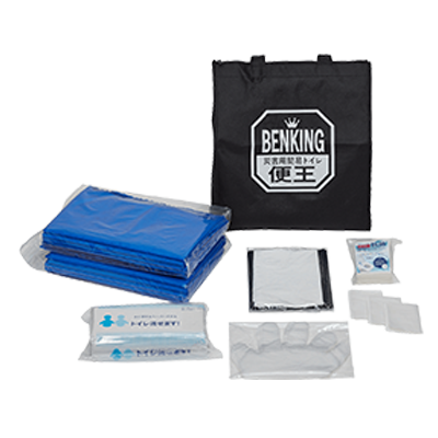 自助期間を生き残るための簡易トイレセット BENKING 消耗品セット 7D-株式会社C-SOS