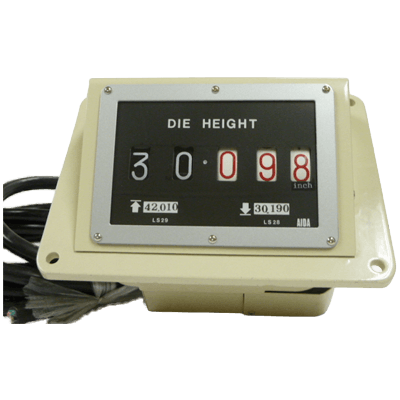 プレス機の金型位置決め装置 ダイハイトインジケーター-MTS-2500-5 (Inch)