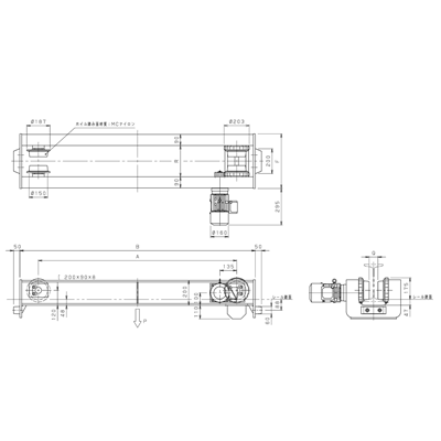 建屋の天井・梁用サドル サスペンション形クレーンサドル (MCナイロンホイル) SCM-15CN-株式会社神内電機製作所