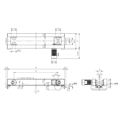 建屋の天井・梁用サドル サスペンション形クレーンサドル SCS-08CN-株式会社神内電機製作所