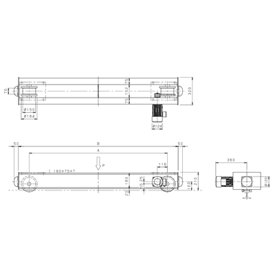 ホイストクレーン用サドル トップランニング形クレーンサドル 軌条レールタイプ TCS-15CN-株式会社神内電機製作所
