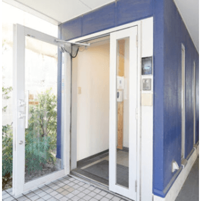 自動ドア 開き戸用スイングオペレーター-日本自動ドア株式会社