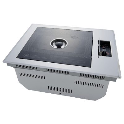 パワフルな単相200V電源の埋込式無煙ロースター 無煙ロースター MA-2100-株式会社ユー京都