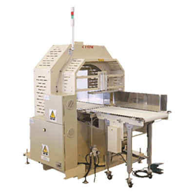 自動結束装置 リネン用貫通型自動結束装置 AS11型-山田機械工業株式会社