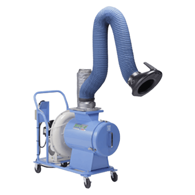 小型溶接ヒューム回収装置すいとろー君 シングルタンク 横型2mアーム型 HT-SA2-三陽保安産業株式会社