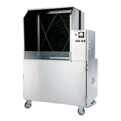 気吹き作業等に最適 集塵装置付移動型作業台 A.C.B. 38-三陽保安産業株式会社