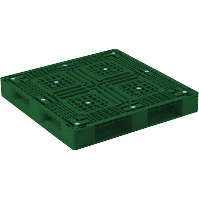 サンコー (三甲) パレット D4-1111-2 グリーン-さくさく株式会社