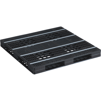 サンコー (三甲) パレット D4-1111-10 再生ブラック 81220901BKRCP-さくさく株式会社