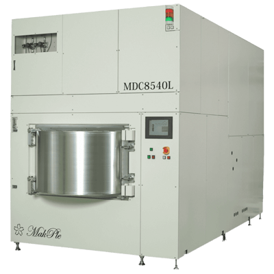 GaN成膜装置治具用ドライ洗浄装置 MDC8540L-株式会社メープル