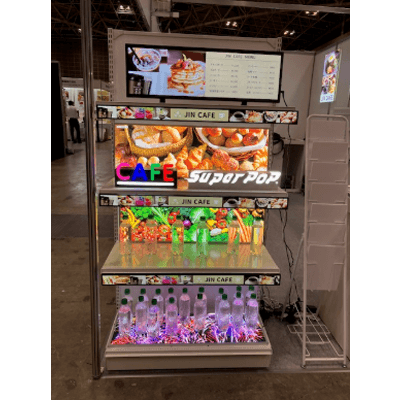 すぐに使いこなせる クラウド型サイネージ配信サービス Super POP Cloud 電子POP ワイドモデル 35インチ-市川甚商事株式会社