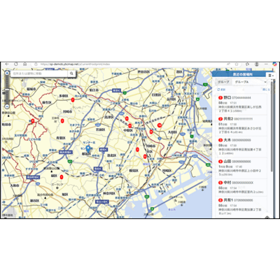 クラウドサービス 位置情報・動態管理サービス MAP-STAR at-株式会社ワイ・ビー・シー
