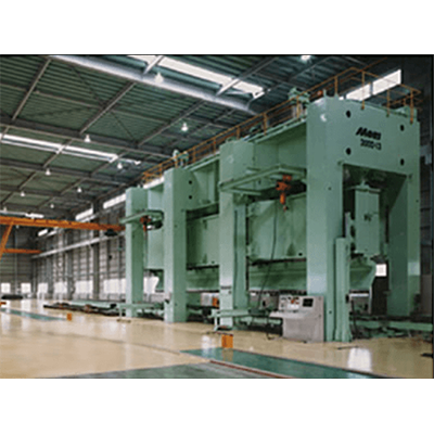 尺厚板ベンディングプレス MSF-森鉄工株式会社