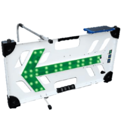 電波ソーラーLED矢印板 SSY-D801G-株式会社セレクト