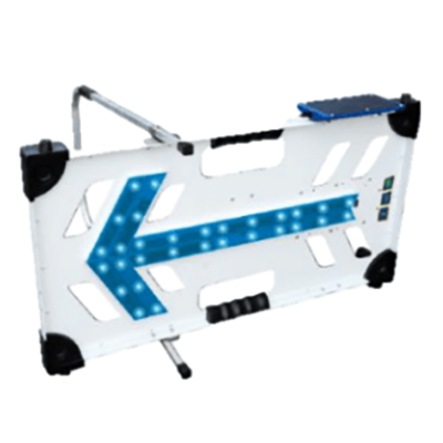 電波ソーラーLED矢印板 SSY-D801B-株式会社セレクト