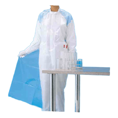 帯電防止PEエプロン 10枚入 A0220-ショーワグローブ株式会社